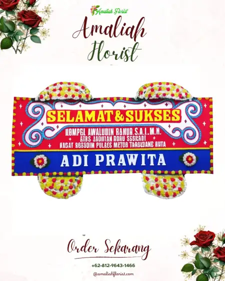 Papan Bunga Ucapan Selamat Cisoka